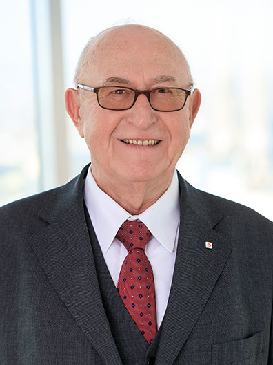 Günter Geyer, Chairman of the Supervisory Board (portrait, © Ludwig Schedl)